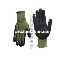 13G Bamboo Fiber Liner Nitrile Foam Work Glove-5031